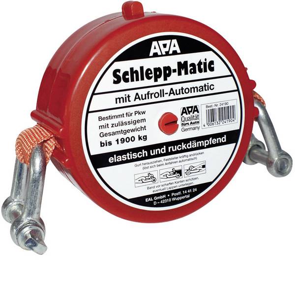 Prodotti assistenza guasti e incidenti - Fune di traino APA 24190 Schlepp-Matic - Prodotti assistenza guasti e incidenti - Fune di traino APA 24190 Schlepp-Matic -