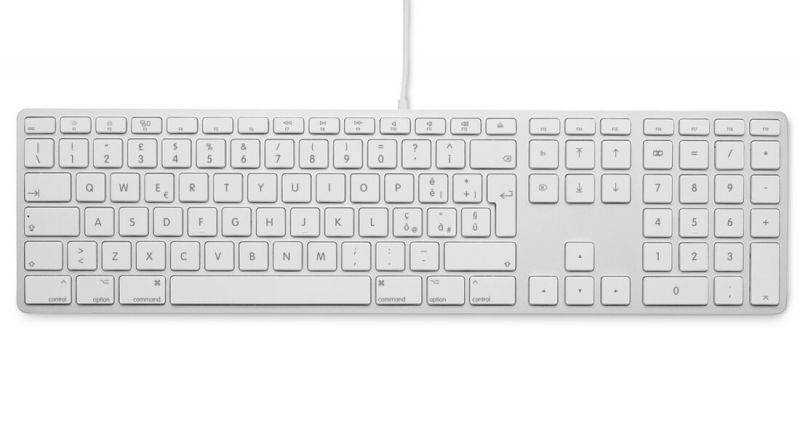 TASTIERA MAC USB CON TAST.NUM LMP ALLUMINIUM SILVER ITA-1