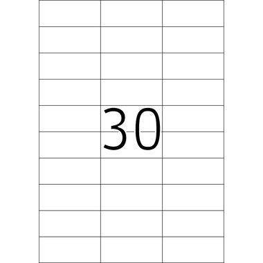 Immagine simbolo per HERMA SuperPrint - Selbstklebende Etiketten - weiß - 29,7 x 70 mm - 100 Stck. (4456)