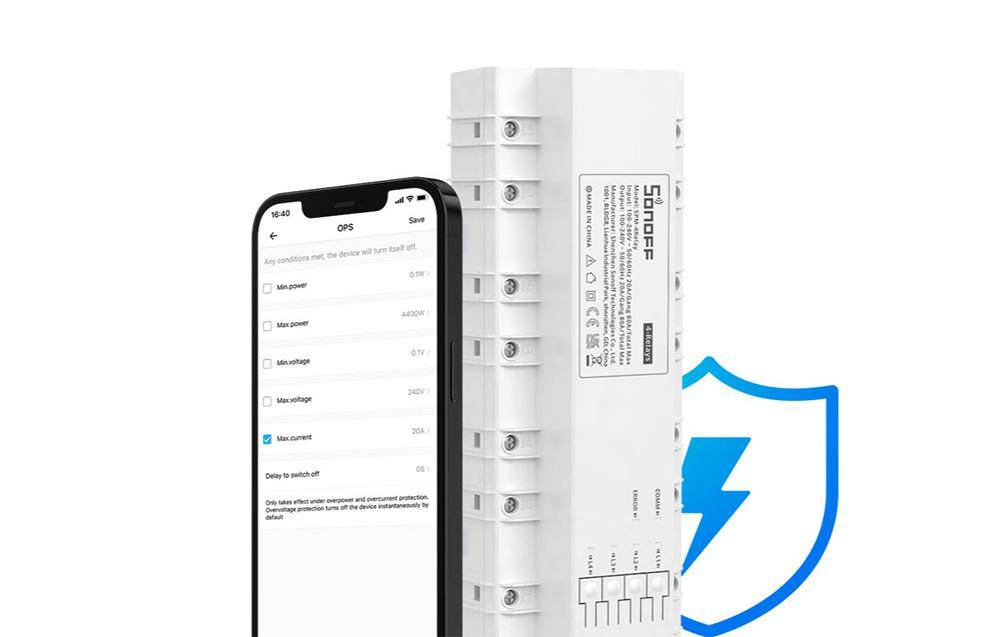 Sonoff - SPM-4Relay - Intelligenter Interruttore Sonoff SPM-4Relay-4