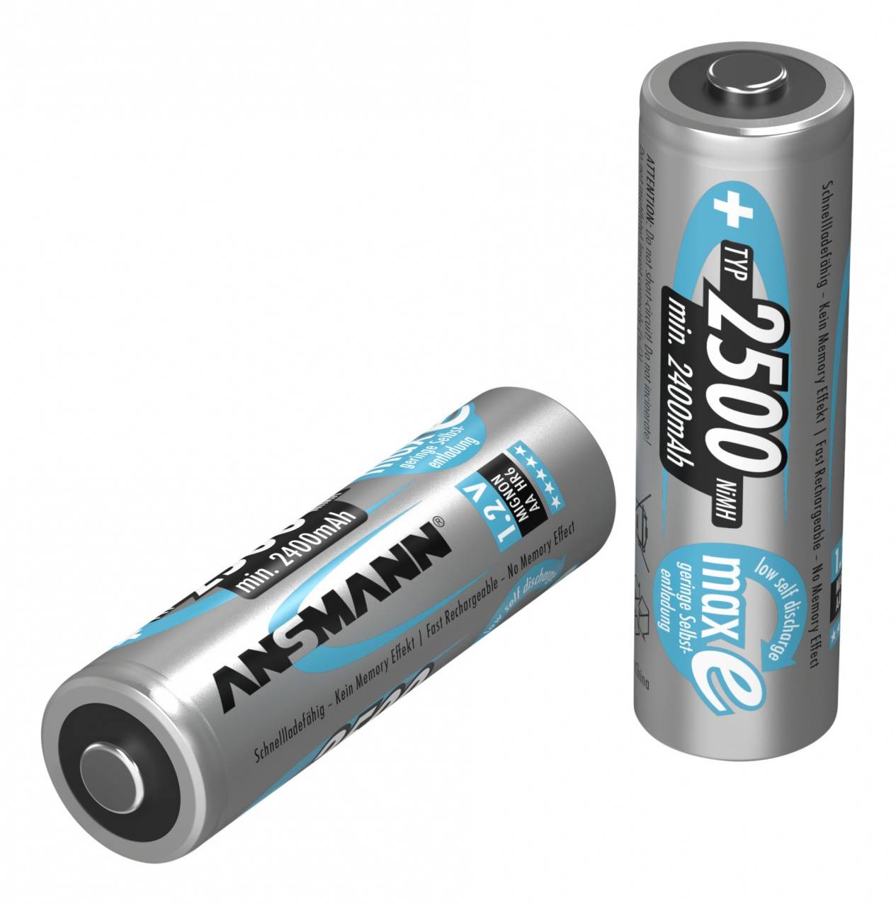 Batteria Ansmann MaxEplus NiMH Mignon 2500mAh-1