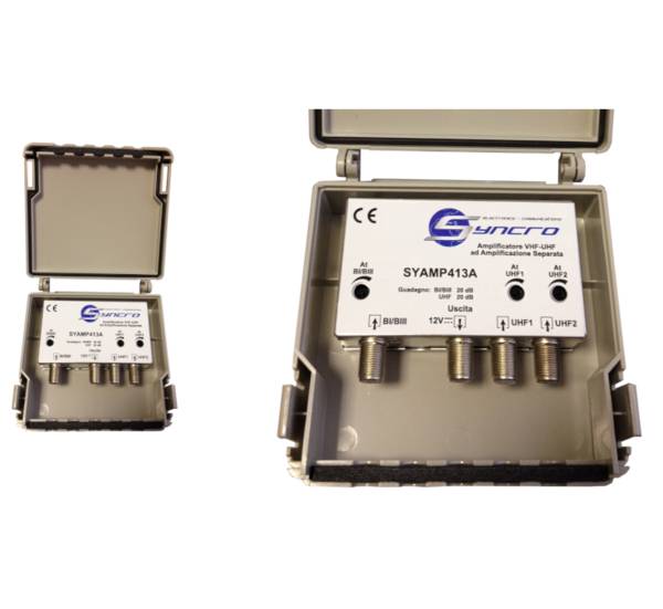 AMPLIFICATORE TV DA PALO 3 INGRESSI
