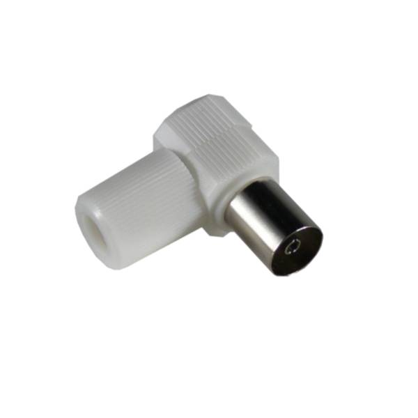 CONNETTORE TV IEC FEMMINA A 90°