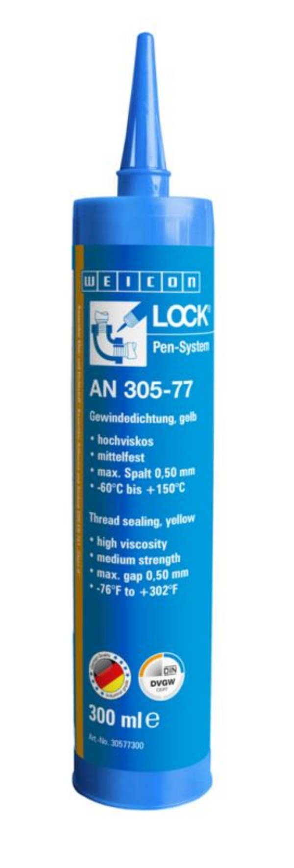 Sigillanti per viti e filetti WEICON 30577300 WEICONLOCK® AN 305-77 300 ml Thread Sealing