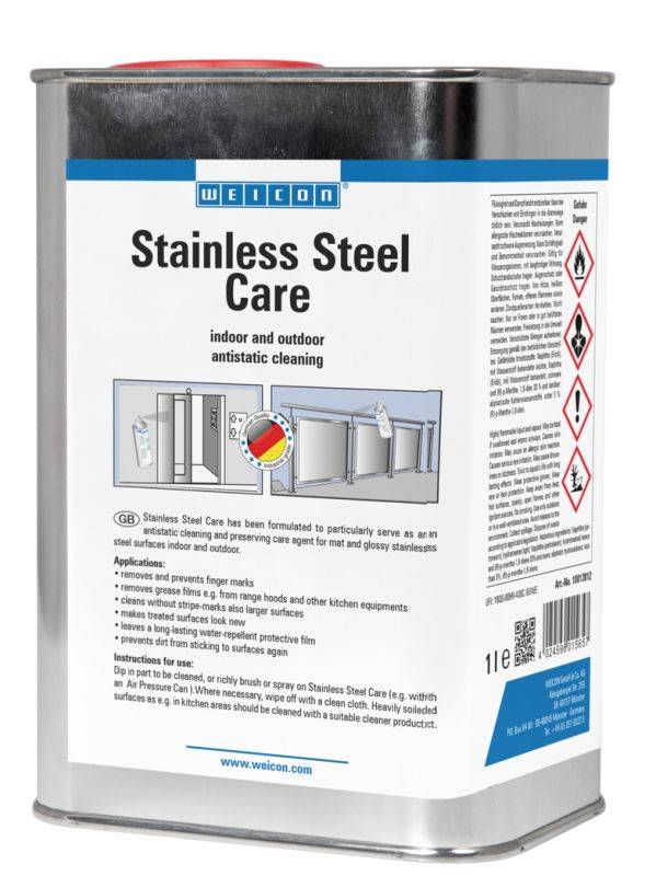 Detergenti e sgrassanti WEICON 15590001 Stainless Steel Care 1 L-0