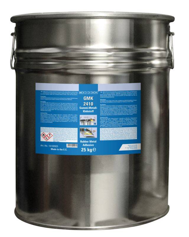 Colle speciali WEICON 16100925 GMK 2410 Contact Adhesive 25 kg Rubber Metal Adhesive 25 kg / 55.11 lb Bucket-0