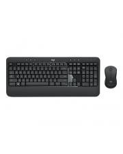 Logitech MK540 Advanced Senza fili (radio) Kit tastiera, mouse Ungherese, QWERTZ Multicolore Ergonomico, A prova di schi-0