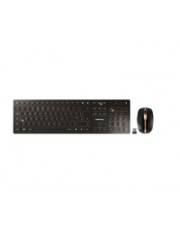 CHERRY DW 9100 SLIM tastiera Mouse incluso Universale RF senza fili + Bluetooth QWERTY Inglese UK Nero-0