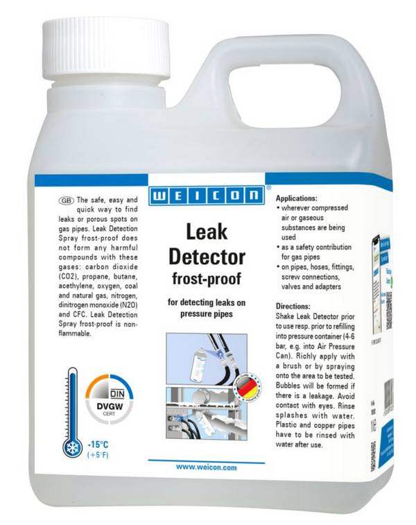 Rilevatori perdite acqua WEICON 15404001 Leak Detection frost-proof 1 L