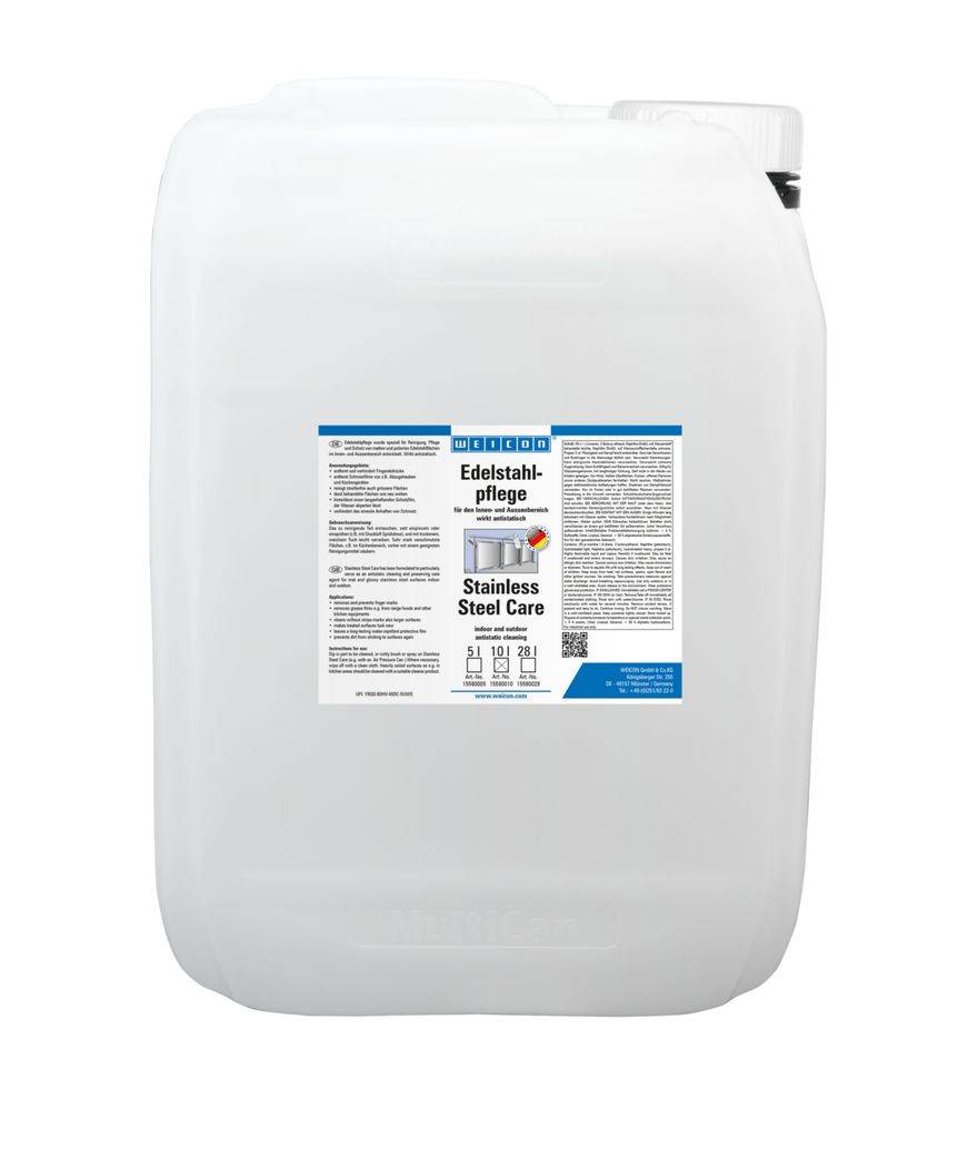 Detergenti e sgrassanti WEICON 15590010 Stainless Steel Care 10 L-0