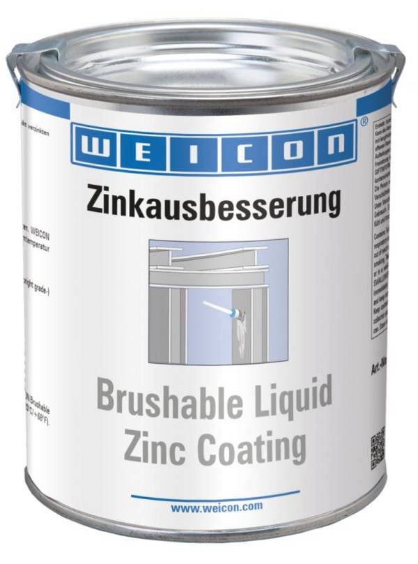 Colori tecnici WEICON 15001750 Brushable Zinc Coating 750 ml