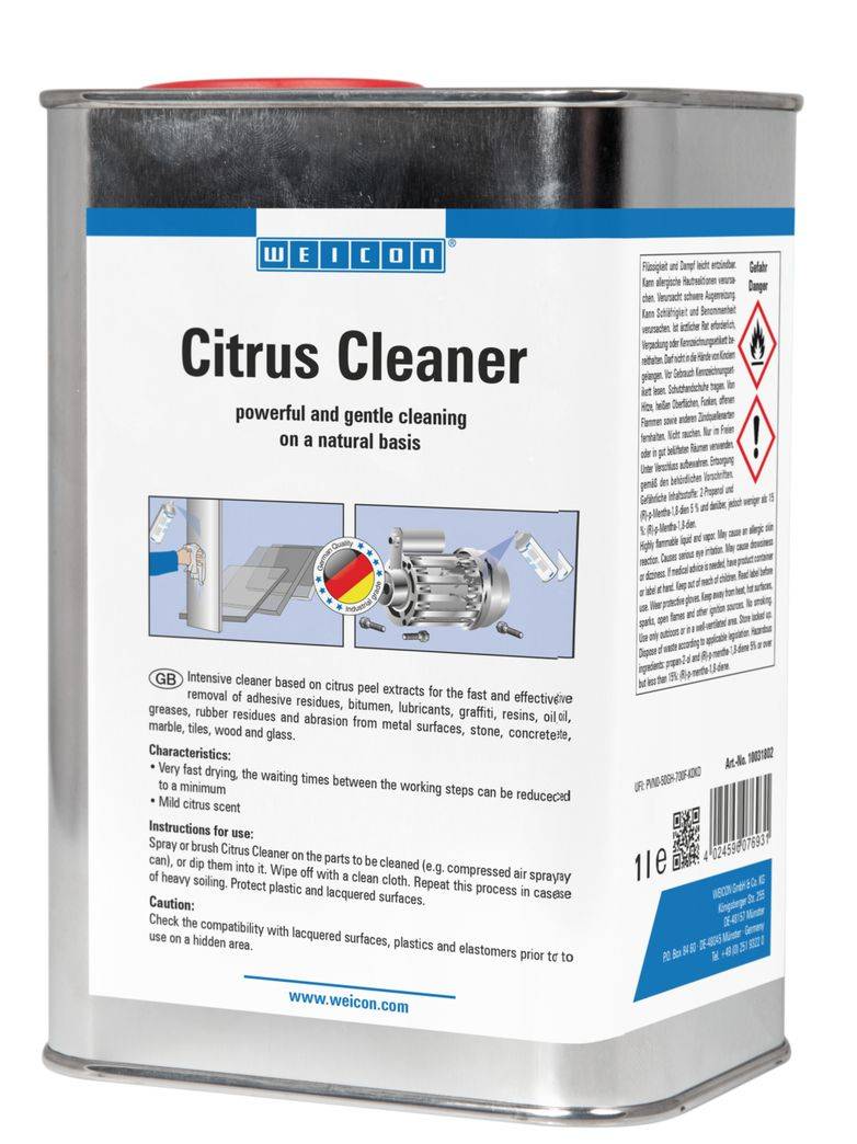 Detergenti e sgrassanti WEICON 15210001 Citrus Cleaner 1 L-0
