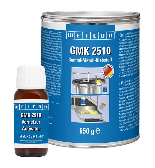 Colle speciali WEICON 16200690 GMK 2510 Contact Adhesive 690 g Rubber-Metal-Adhesive