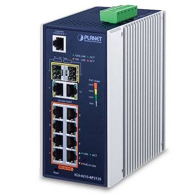 IGS-4215-8P2T2S Planet Gigabit PoE Managed Switch-0