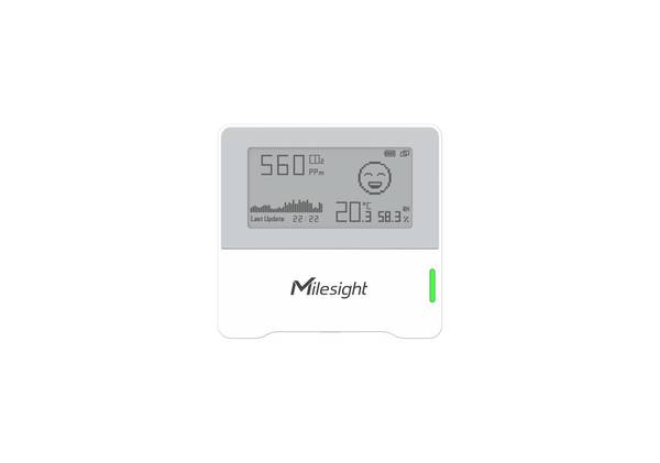 Sensore di monitoraggio dell'ambiente interno IoT LoRaWAN AM103