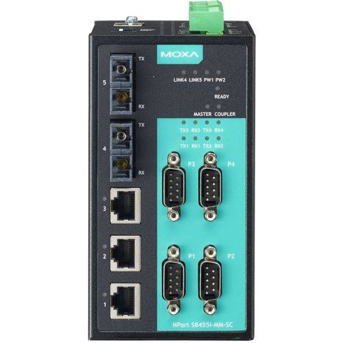 NPort S8455I-SS-SC-T Moxa External Device Server-0