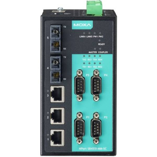 NPort S8455I-SS-SC-T Moxa External Device Server