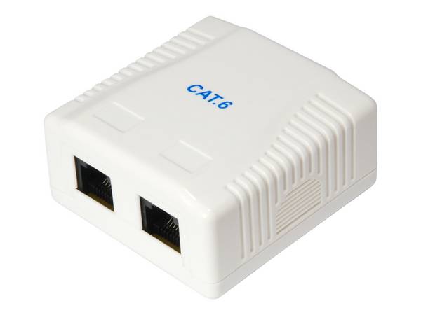 Equip 235214 cassetta di scarico RJ-45 Bianco