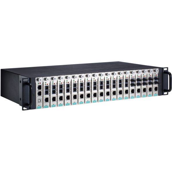 TRC-2190-DC-48V Moxa Media Converter Chassis-0