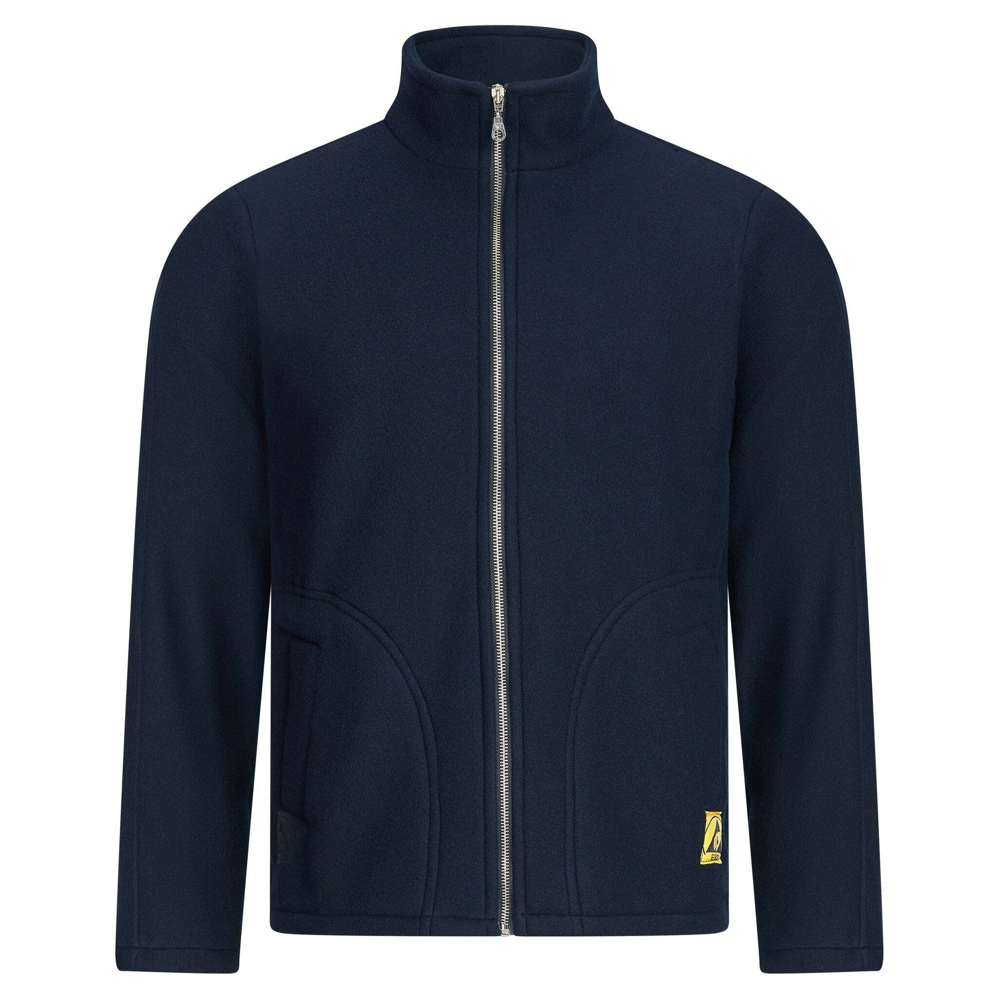 Giacca in pile ESD, foderata, 130g/m², blu navy, XXL-0