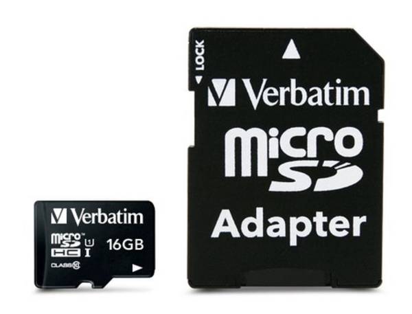 Verbatim Premium 16 GB MicroSDHC Classe 10 (44082)