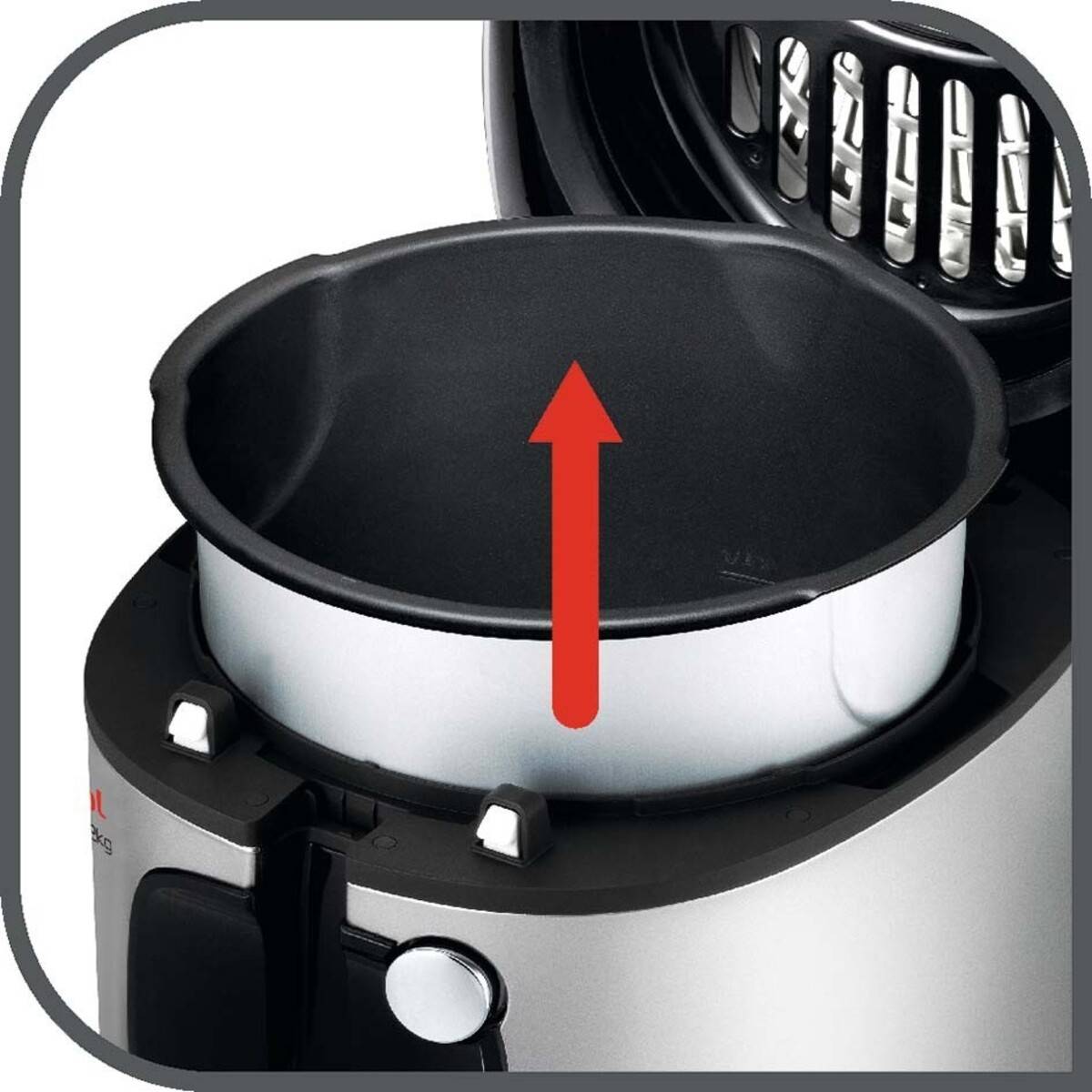 Tefal FR4800 Singolo Indipendente 2100 W Friggitrice Acciaio inox, Bianco-3