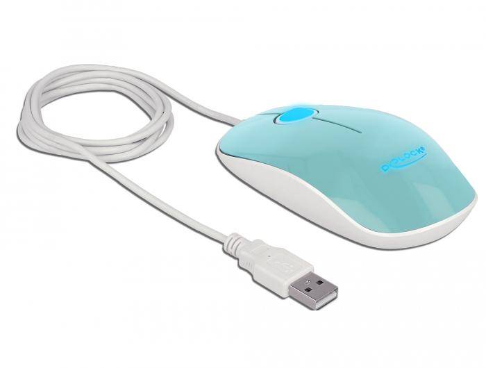 DeLOCK 12538 Maus Beidhändig USB Typ-A Optisch 1200 DPI (12538)-1