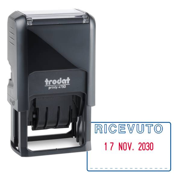 Trodat 141383 timbro aziendale Autoinchiostrante Timbro testo/data-0