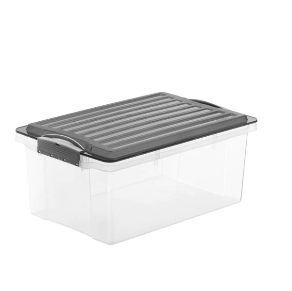 CONTENITORE Compact A4 19Lt con COPERCHIO NERO-0
