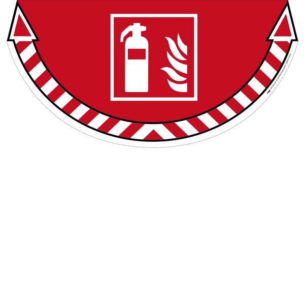 Adesivo di Segnalazione CEP - 7010/18 (Estintore Rosso)-0