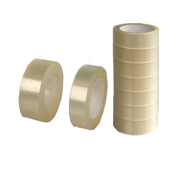 Nastro adesivo - 15 mm x 33 mt - trasparente - Starline - torre 10 rotoli-0