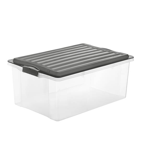 CONTENITORE Compact A3 38Lt con COPERCHIO NERO-0