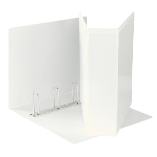 Raccoglitore Personalizzabile Display Maxi Esselte - A4 Maxi - 4 Anelli a Q 65 mm - Dorso 6 - 394758000 (Bianco)-0