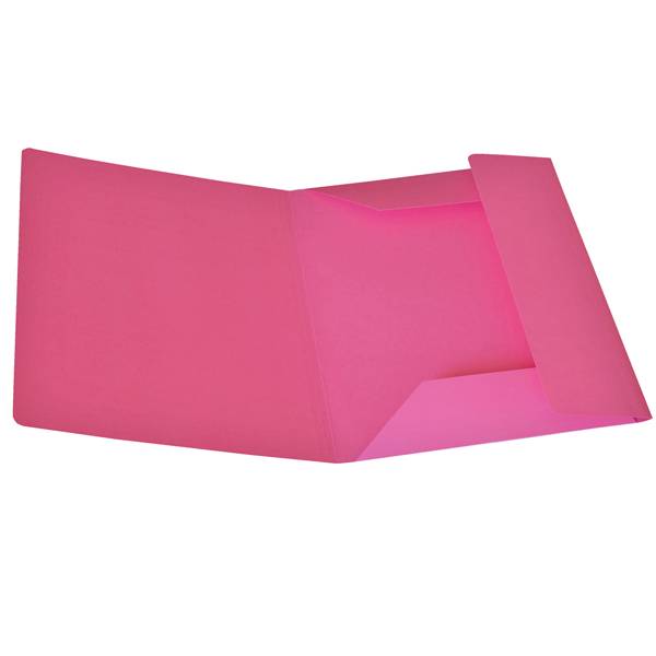 Cartellina 3 lembi - 200 gr - cartoncino bristol - ciclamino - Starline - conf. 25 pezzi-0