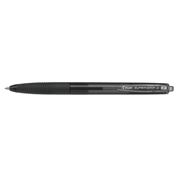 Penna a Sfera a Scatto Supergrip G Pilot - 0,7 mm - 001638 (Nero Conf. 12)-0