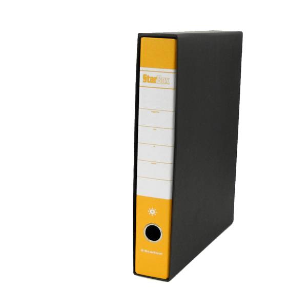 Registratore Starbox Starline - Protocollo - Dorso 5 - 23x33 cm - 0201930.GIS (Giallo)-0