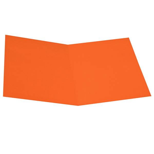 Cartellina semplice - 200 gr - cartoncino bristol - arancio - Starline - conf. 50 pezzi-0