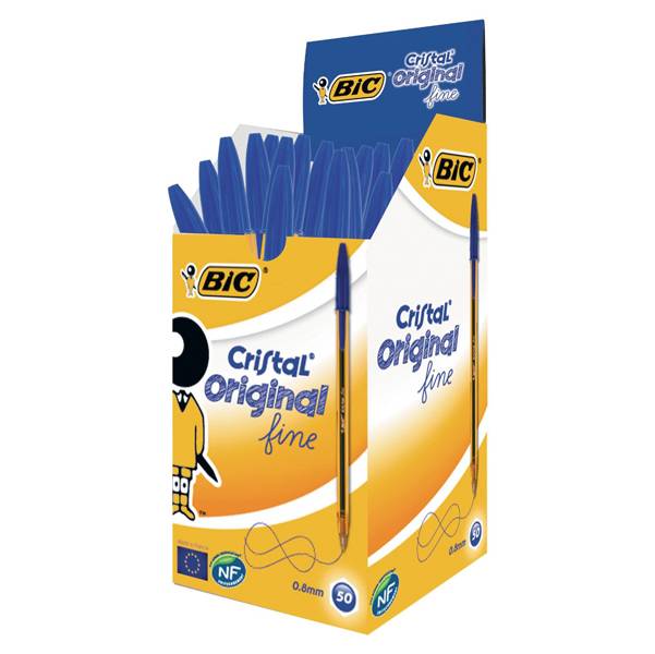 Bic Crystal Crystal Originale Fine Boligraph - Round Punt-0
