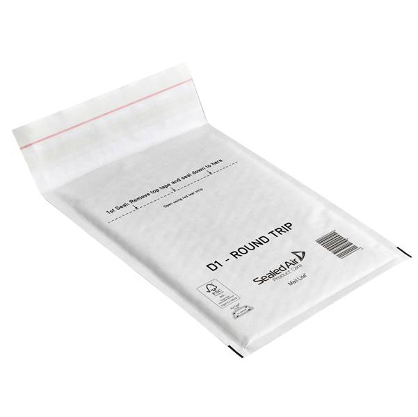 Busta imbottita Mail Lite Round Trip - andata/ritorno - formato LL (23x33 cm) - Sealed Air - conf. 50 pezzi-0