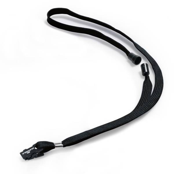 Cordoncino per Portabadge Durable - 44 cm - 8119-01 (Nero Conf. 10)-0