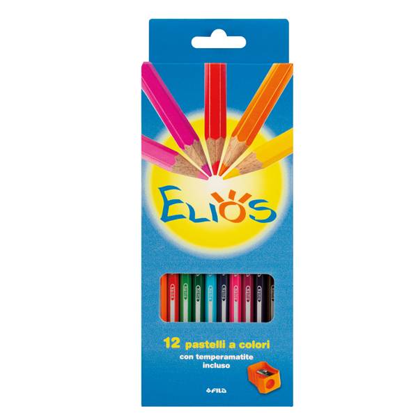 Matite Colorate Elios Fila - 3 mm - F274100 (Assortiti Conf. 12)-0
