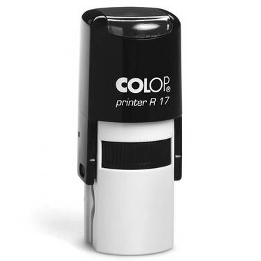 Timbro Autoinchiostrante Printer R17 Colop - 17 mm - 3 Righe - PRINTER R17 (Grigio e Nero)