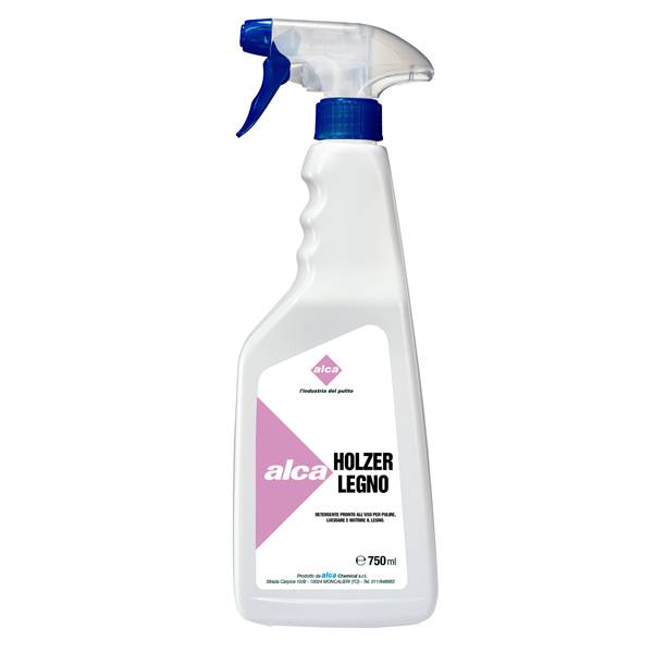 Detergente legno Holzer - trigger da 750 ml - Alca-0