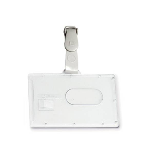 CF100P.BADGE POCKET CLIP IN PLAS