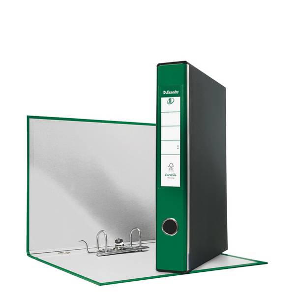 Registratore Eurofile G54 Esselte - Protocollo - Dorso 5 - 23x33 cm - 390754180 (Verde)