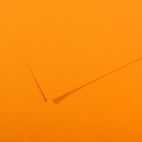 Foglio MI-TEINTES A4 cm 160 gr. 553 giallo sole (Conf.25)-0