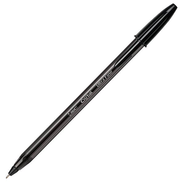 BIC Cristal Exact Nero Penna a sfera Ultra sottile 20 pz-0