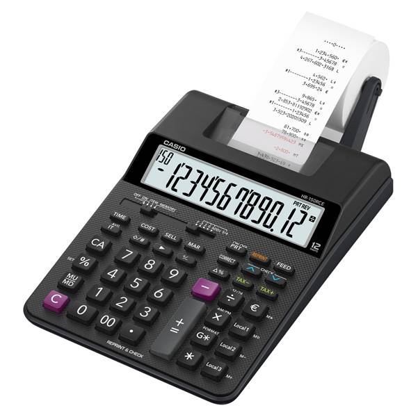 Casio HR-150RCE calcolatrice Desktop Calcolatrice con stampa Nero-0