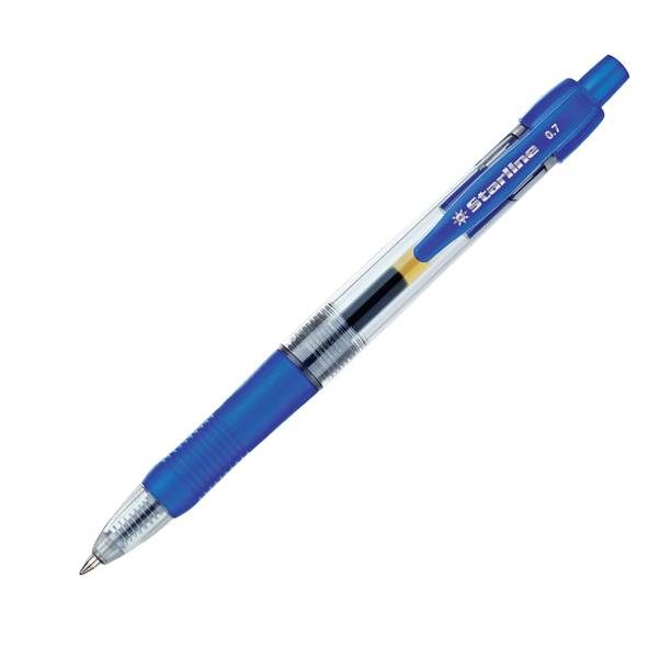 PENNA SCATTO STL1209 INK 0.7MM INK GEL BLU (12 PEZZI)-0