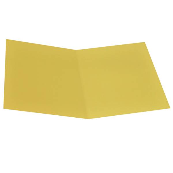 Cartellina semplice - 200 gr - cartoncino bristol - giallo sole - Starline - conf. 50 pezzi-0